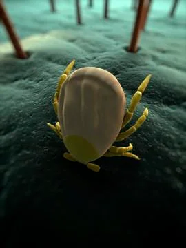 Tick, artwork Stock Illustration