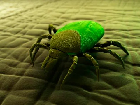 Tick, artwork Stockillustratie