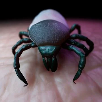 Tick, artwork Illustrazione stock