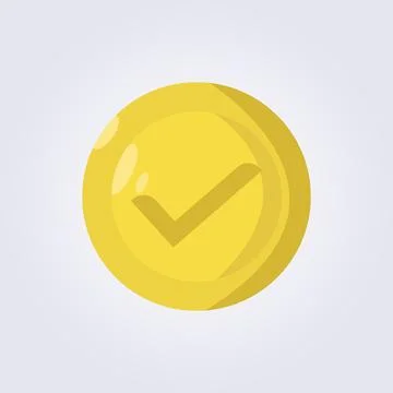 Tick checklist flat icon vector illustration design Stock Illustration