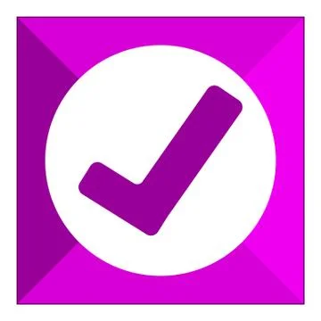 Tick icon Stock Illustration