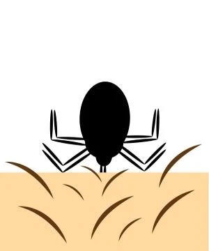 Tick isolated on white background Stock Illustration