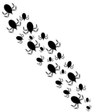 Tick isolated on white background Stock Illustration