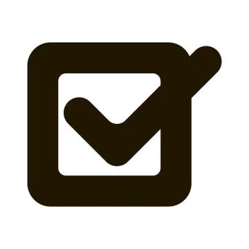 Tick OK icon on white background. EPS 10. Vector illustration. Stock Illustration
