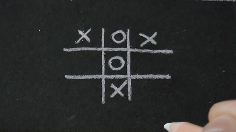 Tick-tack-toe Stock Footage 78911531