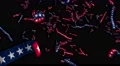 Ticker tape stars and stripes US USA America presidential election patriotic 4k 4k or 4k+ Resolution