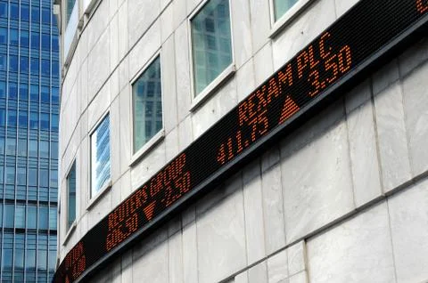 Tickertape Stock Photos