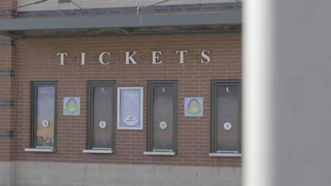 Ticket Booth Vídeo Stock 144210392