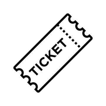 Ticket - coupon icon vector design template Stock Illustration