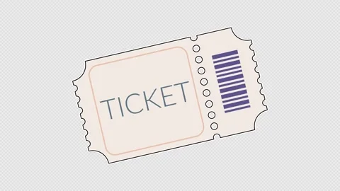 Ticket 스톡 동영상 334724379