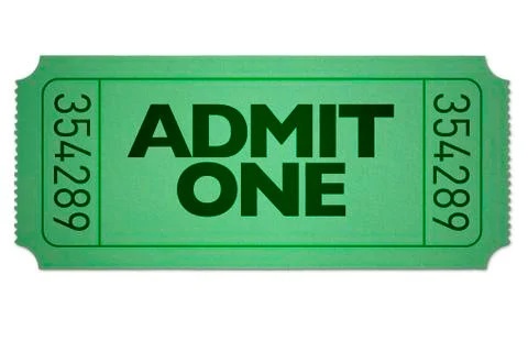 Ticket Stock Illustration