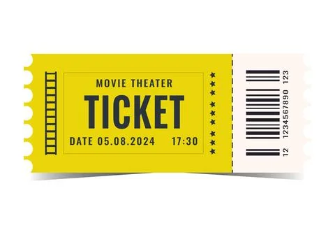 Ticket Stock Illustration