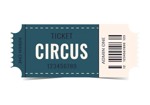 Ticket Stock Illustration
