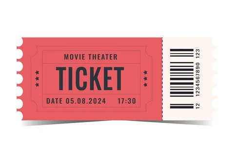 Ticket Stock Illustration