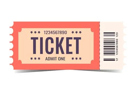 Ticket Stock Illustration