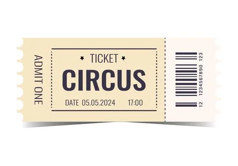 Ticket Stock Illustration