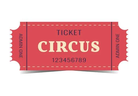 Ticket Stock Illustration