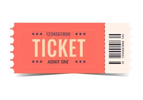 Ticket Stock Illustration