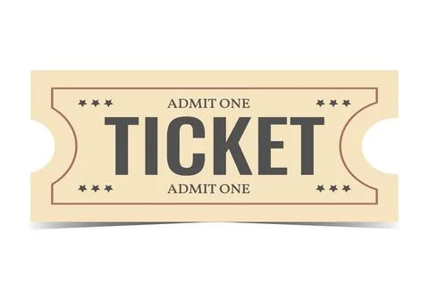 Ticket Stock Illustration
