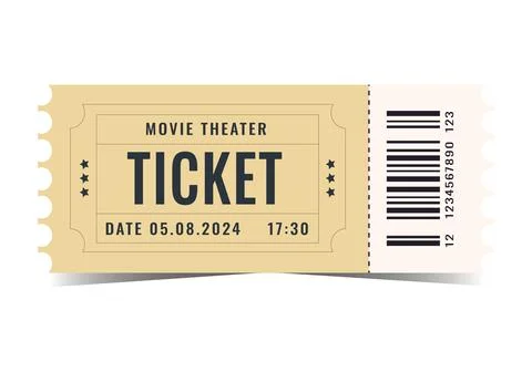 Ticket Stock Illustration