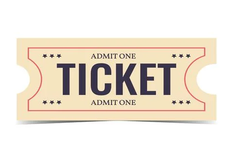 Ticket Stock Illustration