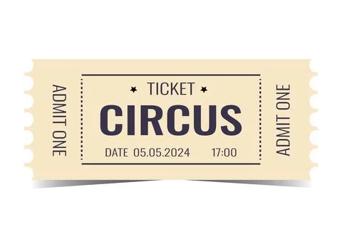 Ticket Stock Illustration