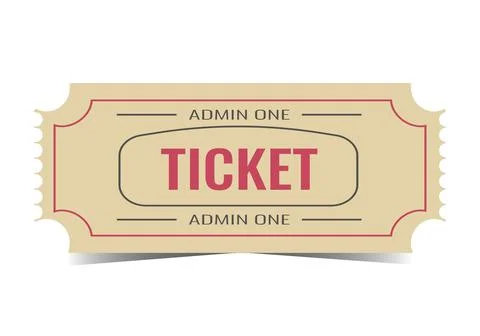Ticket Stock Illustration