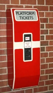 Ticket Machine. Stock Photos