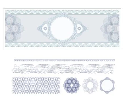 Ticket Template Stock Illustration