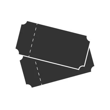 Ticket vector icon Stock Illustration
