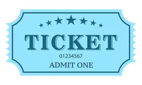 Ticket vector Stock Illustration