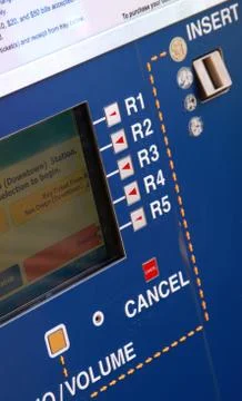 Ticket vending Stock Photos