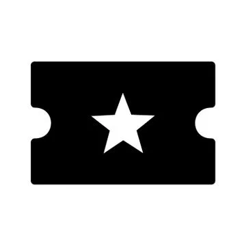 Ticket Web Icon Stock Illustration