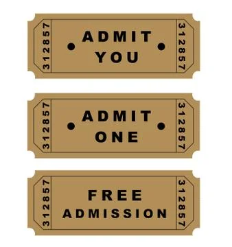 Tickets Stock Illustration