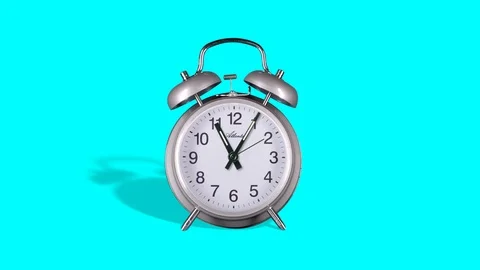 Ticking alarm clock Stock-Footage 124268959