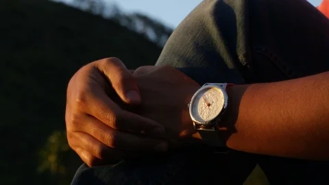 Ticking Watch Stock Footage 104774461