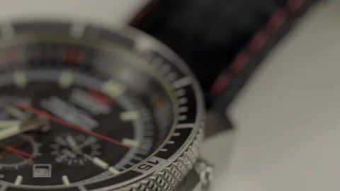 Ticking Wrist Watch Stock Footage 70486104