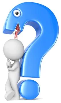 Tickling thoughts. Stock Illustration