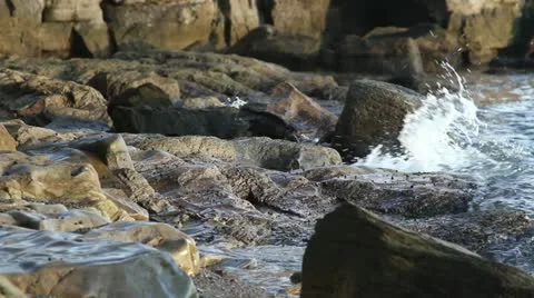 Tidal bore Stock Footage 12034794