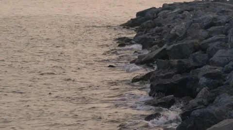 Tidal bore Stock Footage 12097702
