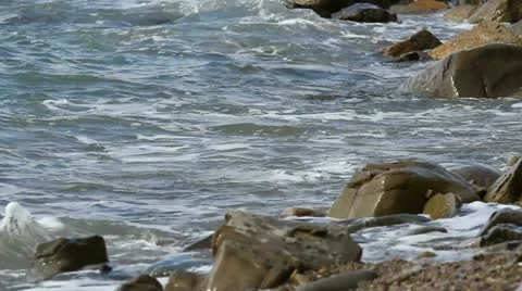 Tidal bore Stock Footage 12375945