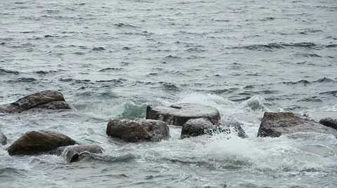Tidal bore Video stock 21878919