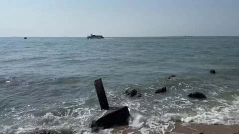 Tidal bore Video stock 241840988