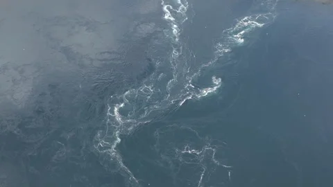 Tidal Current Stock Footage 320417916