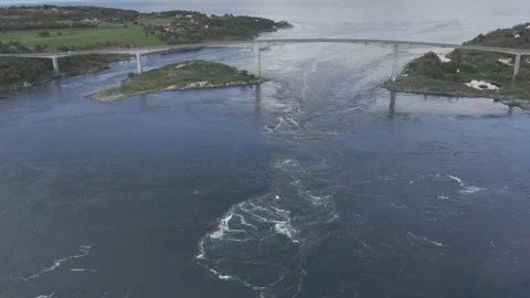 Tidal Current Stock Footage 320418081