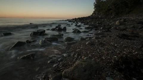 A Tidal Move - Timelapse - 4K - 23.98 fps - England - UK Stock Footage 147495848