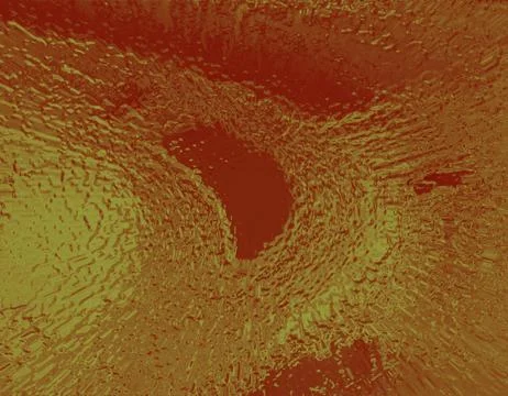 Tidal wave or Lava effect wallpaper graphic, heat, hot Stock Illustration