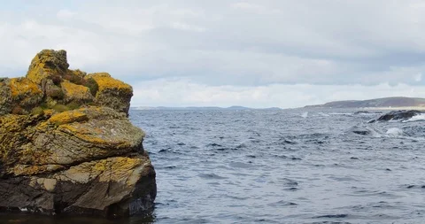 Tidal waves Stock Footage 117289793