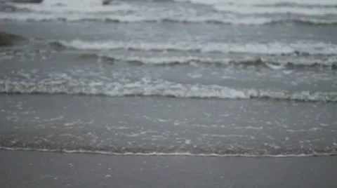 Tide Coming In Stock Footage 7765393