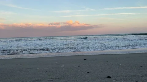 Tide Coming In Stock Footage 231077104